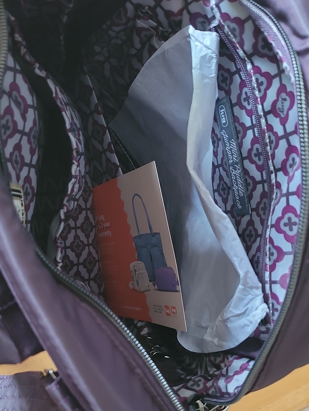 LUG Legacy Mini Puddle Jumper Convertible Tote Bag - Picture 6 of 6